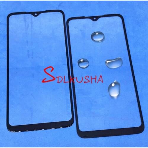10Pcs Front Outer Screen Glass Lens Replacement Touch Screen LCD Cover For Motorola Moto G8 Play XT2015 G8Play