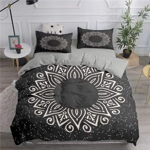 Bohemian Duvet Cover Pillowcase 2/3pcs Elegant Ethnic Quilt Cover Fashion Bedding Sets Queen King Full Size Comforter Cover Sets