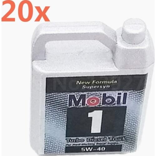 20Pieces Simulation Metal Engine Oil Barrel Model For 1/10 RC Crawler Car TRX4 Defender Bronco RC4WD D90 D110 Axial Scx10 90046