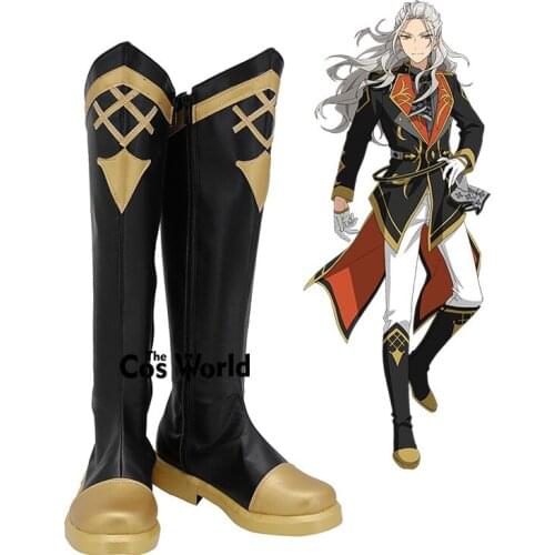 Ensemble Stars! Eden Ran Nagisa Tomoe Hiyori Saegusa Ibara Sazanami Jun Games Customize Cosplay Low Heels Shoes Boots