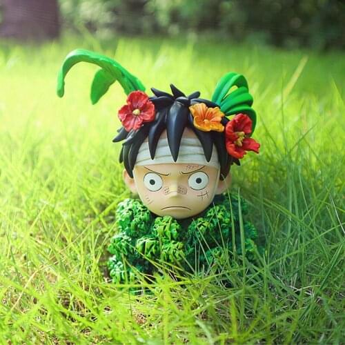 12CM PVC Monkey D. Luffy Figure Collectible Model Statue Decorations Dolls Young Age Little Cute Luff Figuras Anime Toy