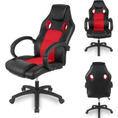 WCG Gaming Chair Office Furniture Professional Computer Chair PU Leather Desk Office Chairs Adjustable Racing Chairs HWC
