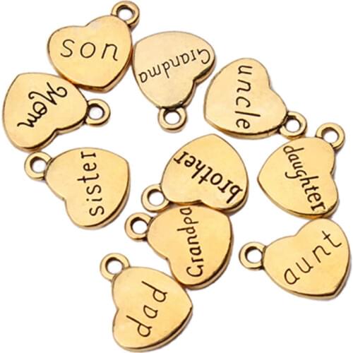 Linsoir Beads Gold Pendants