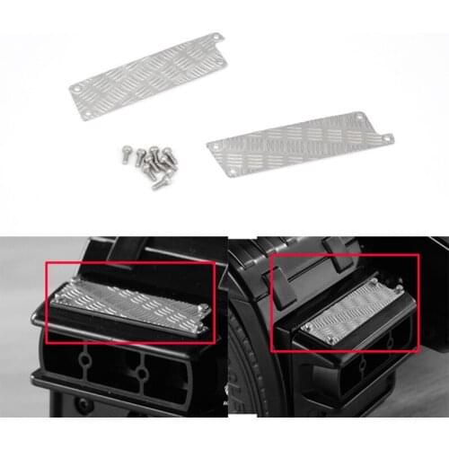 LESU Metal Taillight Diamond Plate for 1/14 RC TAMIYA Scania Tractor Truck Model Dumper Car DIY