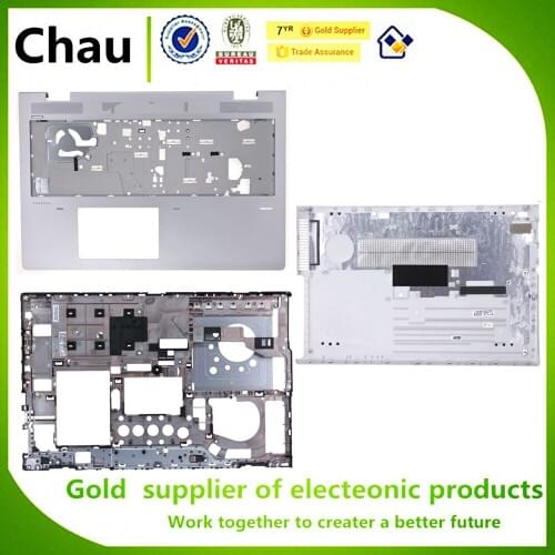 New For HP 650 655 G4 G5 Upper Case Palmrest Cover/Bottom Case/ Bottom Case Door Silver