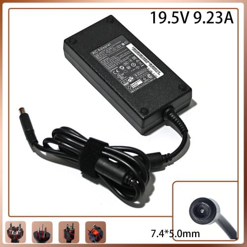 Original 180W 19.5V 9.23A 7.4*5.0mm Laptop AC Adapter for Dell Precision M4600 M4700 M4800 Alienware 13 R3 G3 Charger DA180PM111