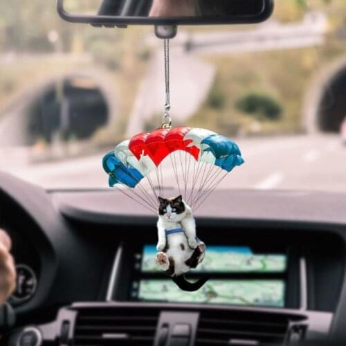 Cat/dog Car Pendant Funny Dog Bird Car Ornament Colorful Balloon Cat Car Interior Pendant Bedroom Living Room Hanging Decoration