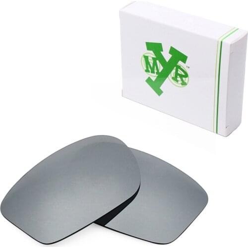 Mryok POLARIZED Replacement Lenses for Oakley Chainlink Sunglasses Silver Titanium