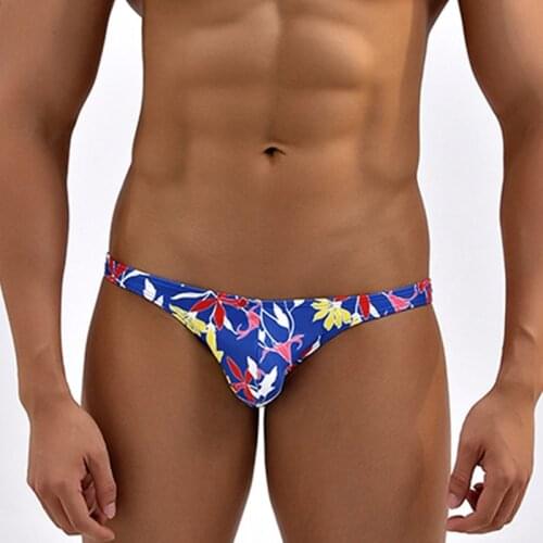 Sexy Mens Swim Briefs Bikini Swimwear Low Waist Swimming Trunks For Young Man Swimsuit Bathing Beach Shorts Gay Seobean 2021 Hot