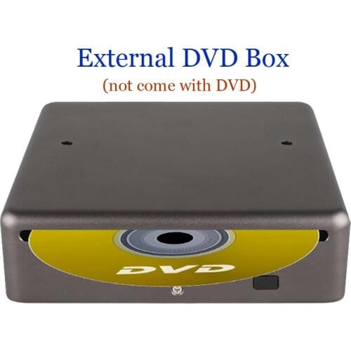 External DVD box dvd dvx player Support Playing DVD CD Only for our Car Radio Player