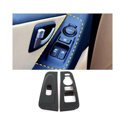 LHD Inner Front Door Cover Armrest Trim 2pcs For Hyundai H-1 iMax i800 2008-2020