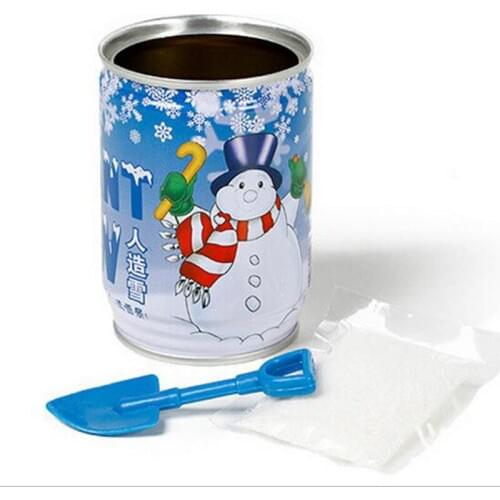 Magic Artificial Snow Powder Novel Christmas Decoration DIY Instant Snow Man-made Christmas Gift DIY Make Your Own Snow MR0005