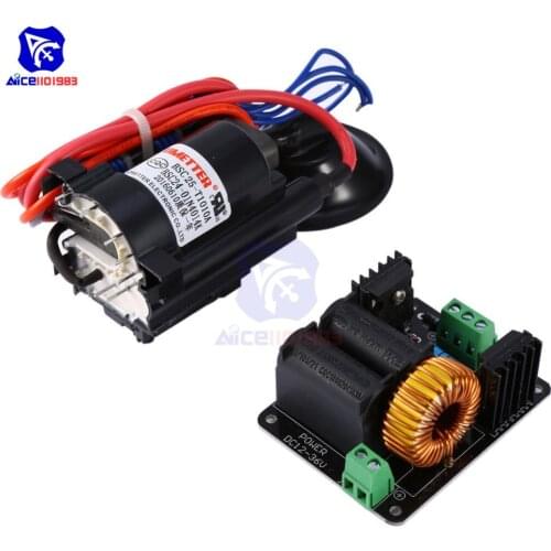 Diymore DC 12-36V 10A 300W ZVS Tesla Coil High Voltage Generator Driver Board Discharge Flyback Driver Module Ignition Coil