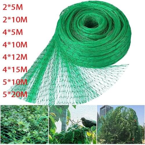 Green Anti Bird Protection Net Mesh Garden Plant Netting Protect Plants and Fruit Trees from Birds Deer Poultry Best Fencing