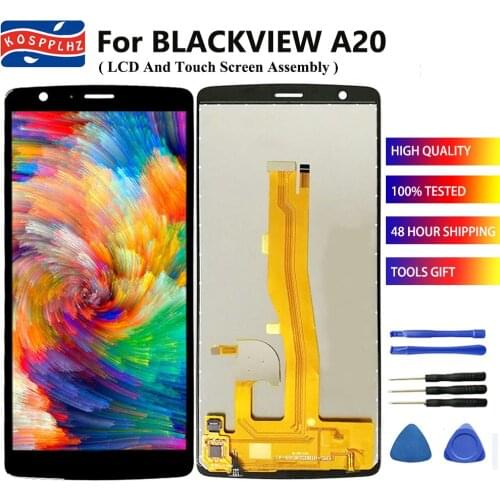 AAA+ Quality For Blackview A20 LCD Display + Touch Screen Assembly Digitizer Replacement For Blackview A20 Smartphone part+Tools