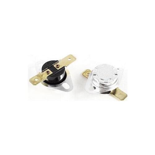 2PCS Normal Closed 250V AC 10A Thermostat KSD301 45 Degrees -150 Degrees
