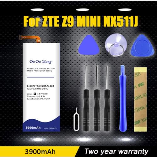 3900mAh Battery Li3829T44P6HA74140 For ZTE Nubia Z7 Z9 NX508J NX510J NX511J Z9 Max Plus Z9 mini Cell Phone Battery