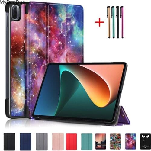 2021 for Xiaomi Mi Pad 5 Tablet Holder for Xiao Mi Mipad 5 Pro Tablet Android 10" Mipad 5 Case Protector Trifold Stand Bracket