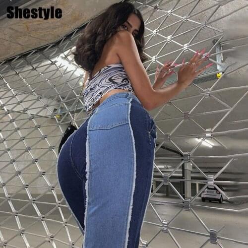 Женские зауженные джинсы Grosfairy China At AliExpress