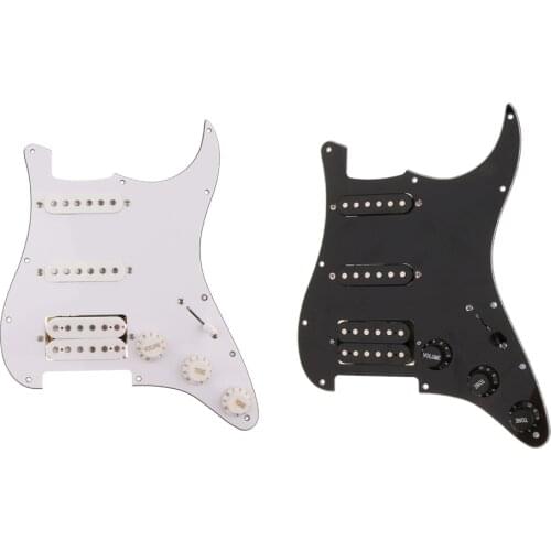 HSS Loaded Pick Guard For ocaster ST Electric Guitar Parts