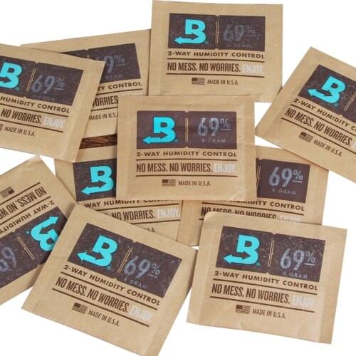 Boveda Cigar Humidifier Bag 65%-72% Humidity Control Humidor Humidifier For COHIBA Cigars 1 Piece