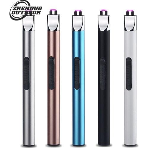Mini USB Arc Ignitor Kitchen Ignitor Outdoor Barbeque Camp Lighter Windproof Camping equipment