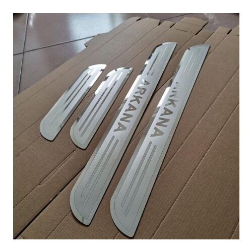 Stainless Steel Scuff Plate Door Sill Cover For Renault ARKANA XM3 car accessories
