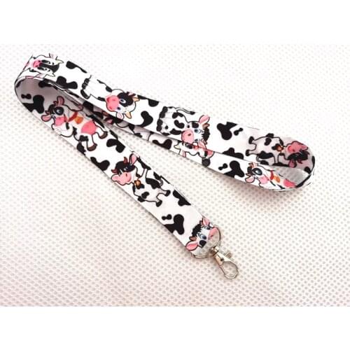 New Cows Neck Strap Lanyards Badge Holder Rope Pendant Key Chain Accessorie