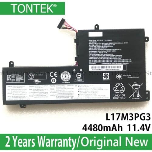 Genuine L17M3PG3 Battery For Lenovo Legion Y530 Y530-15ICH Y7000 Y7000P Series L17C3PG1 L17L3PG1 L17M3PG1 Original Batteria Akku