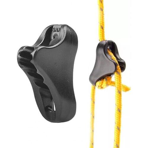 10Pcs Tent Triangle Rope Buckle Lightweight Large Outdoor Tent Triangle Rope Buckles Fastener Camping Tent Accessories