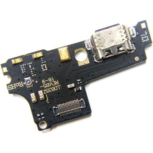 USB Charging Port Dock Plug Jack Connector Charge Board Flex Cable With Microphone for Motorola Moto One/P30Play/XT1941-2