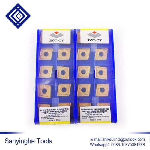 Free shipping high quality 10pcs/lots CCMT09T304-HF / CCMT09T308-HF YBC252 cnc carbide threading inserts, turning inserts