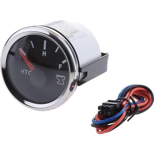 2'' 52mm 9-32V Waterproof Marine Boat Waste Tank Level Gauge