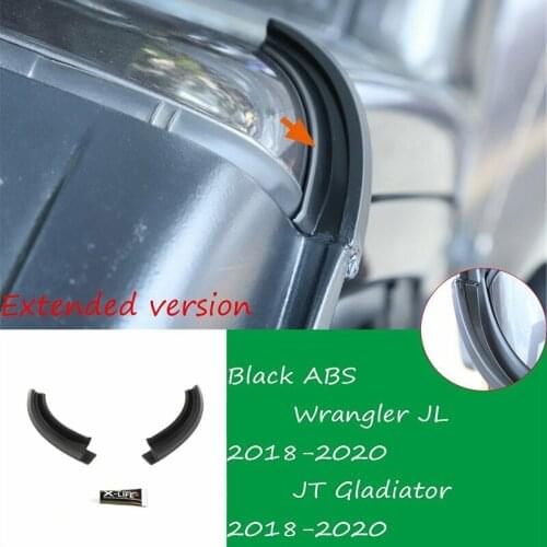 Car Roof Drain Rainwater Diversion ist Extension Drainage Catheter External Accessories for Jeep Wrangler JL 2018