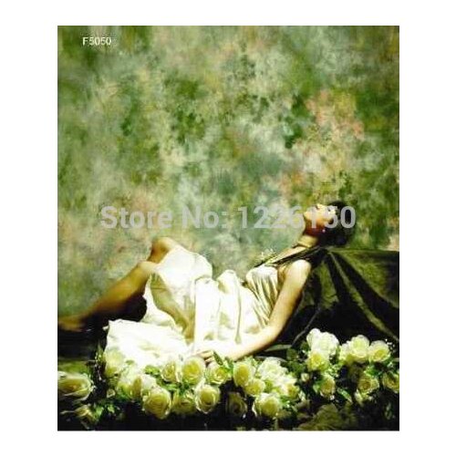 Free Professional10ft*10ft hand painting backdrop F5050 ,Kaol Studio Muslin dyed background photo ,muslin wedding backdrops