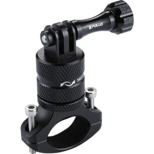 360 Degree 60 120 minutes Auto Rotate Base Timelapse Bike Cycling Handlebar Mount Bar Black Tripod Heads for Gopro 6 5 4 3