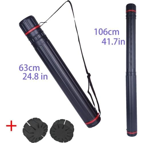 Multifunction Arrow Quiver Tube with 2 EVA Foam Arrow Protection Racks Holder Bow and arrow Accessories