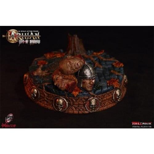 1/6th TBLeague PL2019-146 Terror City Ashiya Solder Doll Stand Platform Horrible Model For Doll Soldier Action Collection