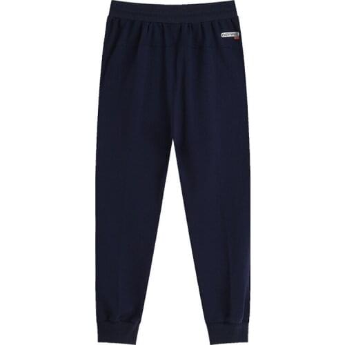 New arrival fashion Autumn Winter Pants Men Trousers Loose Knitted Breathable Long Casual Elastic Waist plus size L-7XL 8XL 9XL