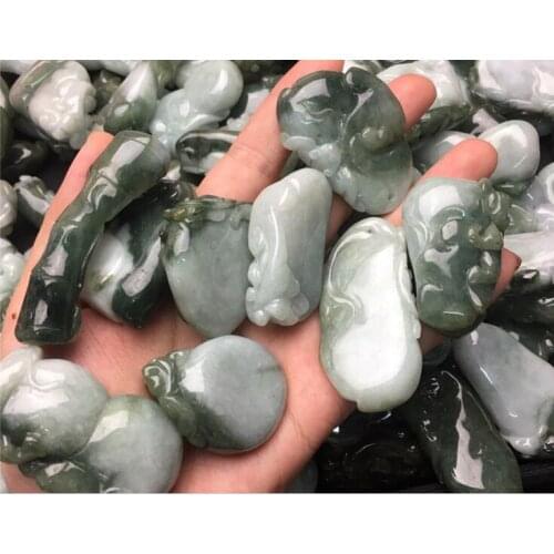 10pc exquisite jades abalone pendant simple charm jadees various animal necklaces + rope