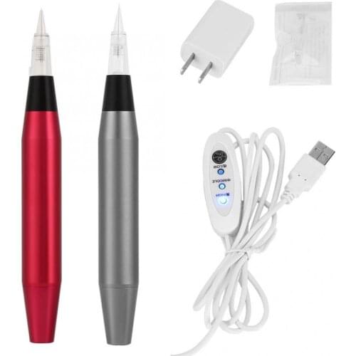 Professional Dermograph Tattoo Pen Contour Beauty Tattoo Gun Machine for PMU Permanent Eyebrow Lip with Cartridge Needles