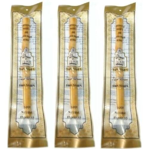 Vacuum Miswak Large Size 3 Pieces Quality Tooth Cleaner
