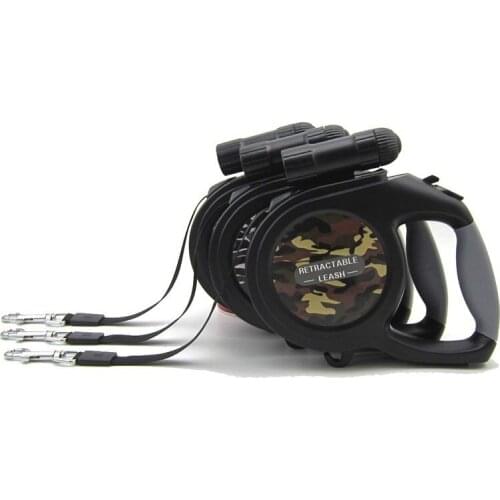 5M 8M Extendable Dog Chain Retractable Tractor With LED Lights Pet Supplies Automatic Retractable Traction Rope