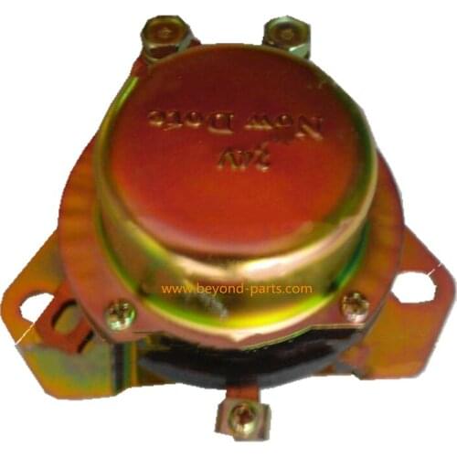 SK200 excavator battery relay positive pole 24V