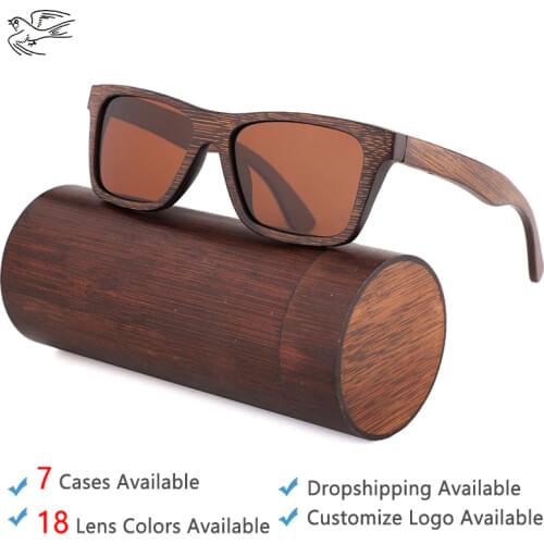 Exclusive Design Sunglasses for Men Wood Frame Shades Eyewear Men Sunglasses Luxury Fashion Designer Branded Sun Glasses GB019
