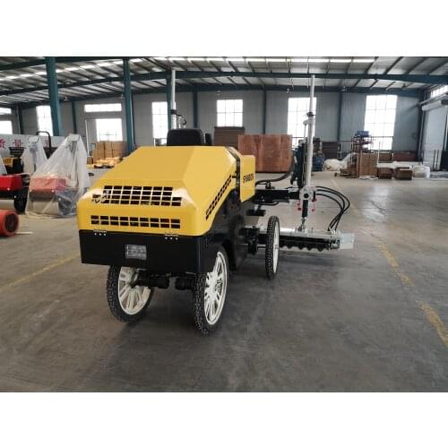 Construction Machine FOUR WHEEL Self Leveling Laser Screed