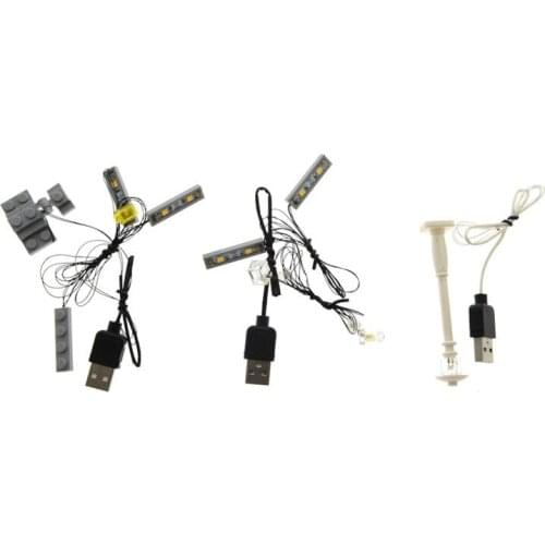 LED Light Up Kit For 10270 Creator Bookshop Toys Building Blocks Model