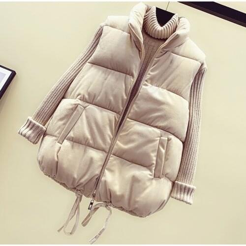 Cheap wholesale 2019 new autumn winter Hot selling womens fashion casual female nice warm Vest Outerwear FP332