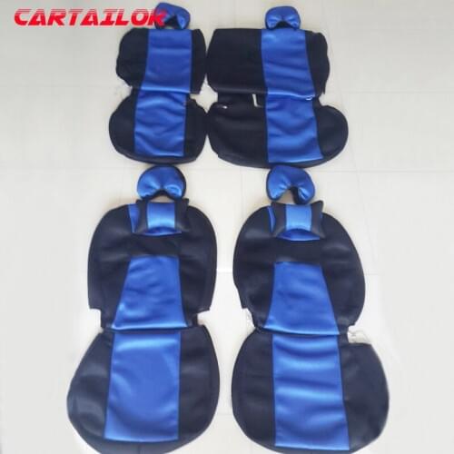 CARTAILOR cover seats for honda fit car interior accessories sandwich car seat covers & supports set auto seat cover protector