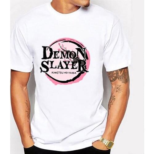 Demon Slayer Tshirts Shinobu Kocho Men T Shirt Kimetsu No Yaiba Summer Homme Vintage T Shirts Round Neck Tops Short Sleeve Tees